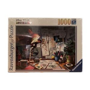 Ravensburger Disney PIXAR "The Artist's Desk" 1000 pc Puzzle Toy Story Monsters